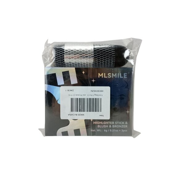 Natural Face Multi-Function Highlgter Stick & Blush & Bronzer 3pcs Set - Picture 2 of 3